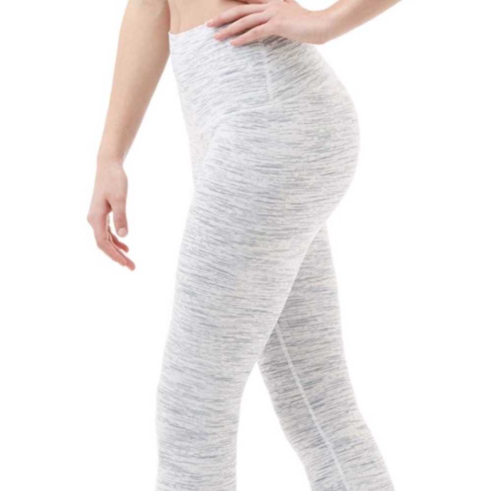 White and Gray Athletic Leggings!!!!!